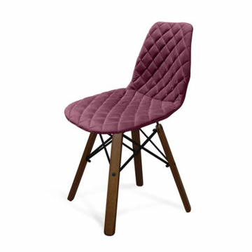 Стул SHT-ST29-C12/S70 Ежевичное вино/темный орех/черный