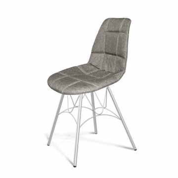 Стул SHT-ST29-С/S100 Пепельный/хром лак