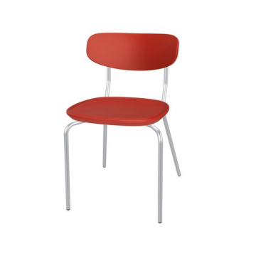 Стул Точка Роста SHT-S85М-2 Красный/красный/хром лак