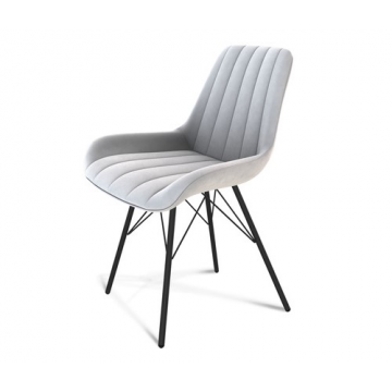 Стул SHT-ST37/S37 Серое облако/черный муар