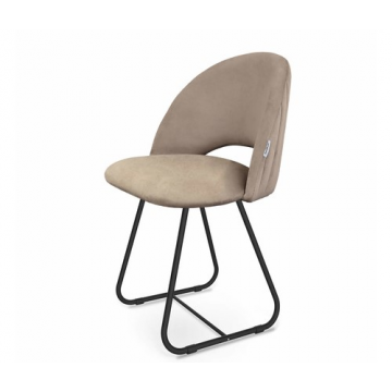 Стул SHT-ST34-1/S38 Латте/черный муар