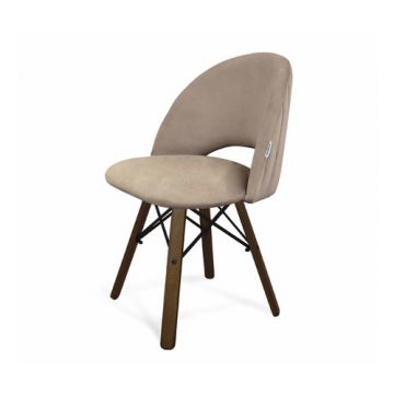 Стул SHT-ST34-1/S70 Латте/темный орех/черный