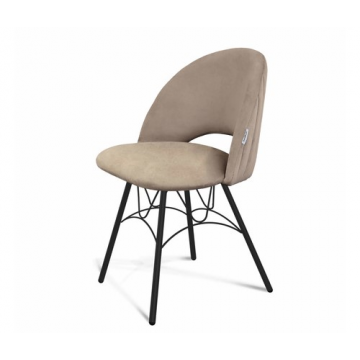 Стул SHT-ST34-1/S100 Латте/черный муар