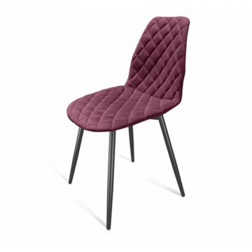Стул SHT-ST29-С12/S95-1 Ежевичное вино/черный муар