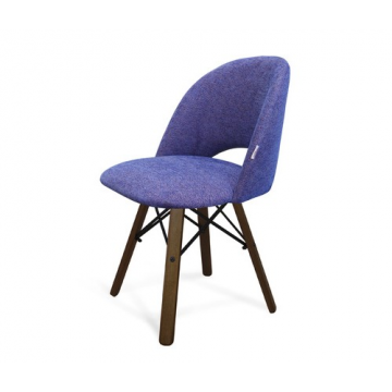 Стул SHT-ST34/S70 Синий мираж/темный орех/черный
