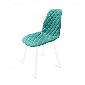 Стул SHT-ST29-С12/S95-1 Голубая лагуна/белый муар