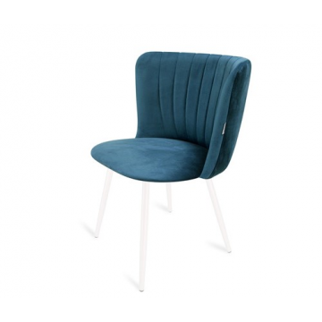 Стул SHT-ST36-1/S95-1 Тихий океан/белый муар