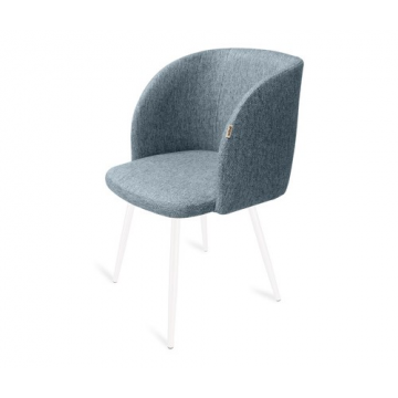 Стул SHT-ST33/S95-1 Синий лед/белый муар