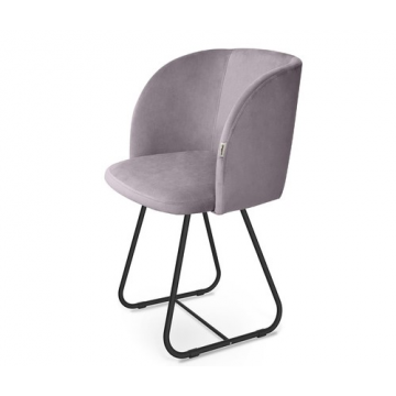 Стул SHT-ST33/S38 Сиреневая орхидея/черный муар