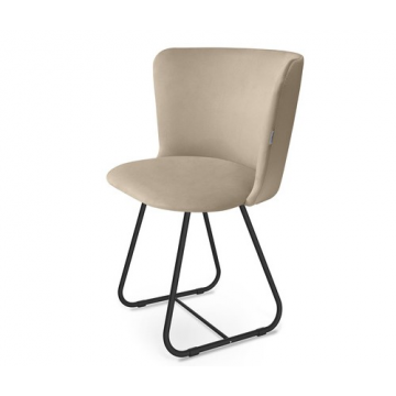 Стул SHT-ST36/S38 Ванильный крем/черный муар