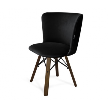 Стул SHT-ST36/S70 Ночное затмение/темный орех/черный