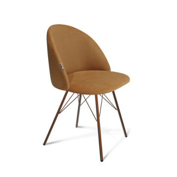 Стул SHT-ST35/S37 Горчичный