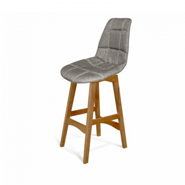 Стул полубарный SHT-ST29-С/S65-1 Пепельный