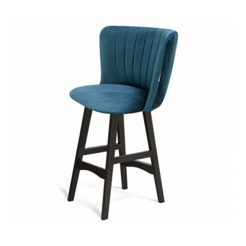 Стул полубарный SHT-ST36-1/S65-1 Тихий океан/венге
