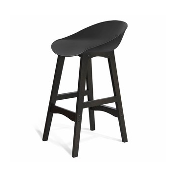 Стул полубарный SHT-ST19/S65-1 Черный/венгe