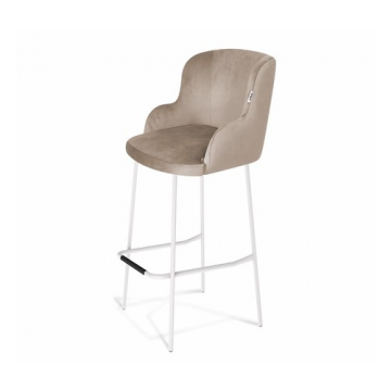 Стул барный SHT-ST39/S29 Латте/белый муар