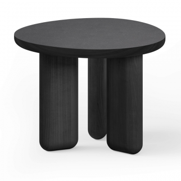 Стол журнальный Crooked цвета асфальт высокий