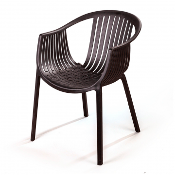 Стул  с подлокотниками EPOS, пластик черный