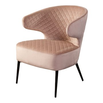 Кресло Richard ромб, бархат бежевый 5
