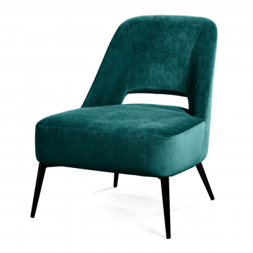 Кресло Dante, бархат изумрудный 87