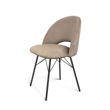 Стул SHT-ST34-1/S64 Латте/черный муар