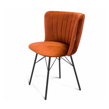 Стул SHT-ST36-1/S64 Песчаная буря/черный муар