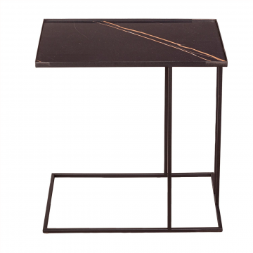 Журнальный столик Stone 026-7, керамика черная