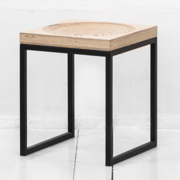 Табурет Full в натуральном цвете березы