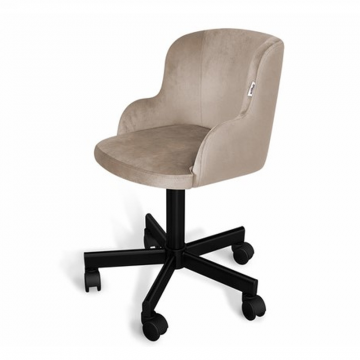 Стул подъемно-поворотный SHT-ST39/S120M Латте/черный муар