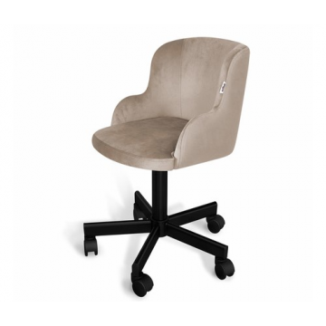 Стул подъемно-поворотный SHT-ST39/S120M Латте/черный муар