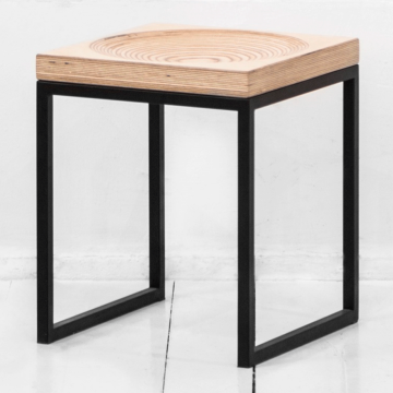 Табурет Full в натуральном цвете березы