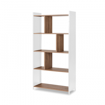 Стеллаж Oslo, орех/белый