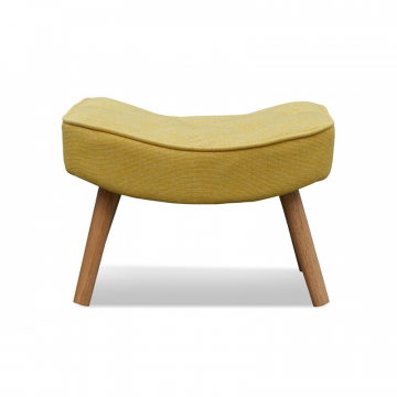 Оттоманка Hygge, желтый/натуральный