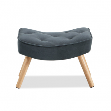 Оттоманка Hygge, графит/натуральный