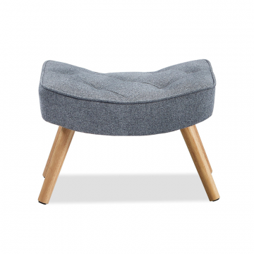 Оттоманка Hygge, серый/натуральный