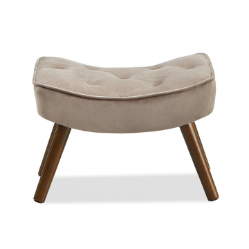 Оттоманка Hygge, бежевый/орех