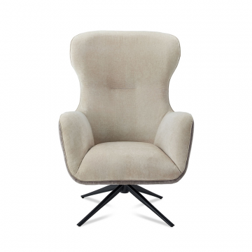 Кресло Lucille, бежевый/серо-коричневый