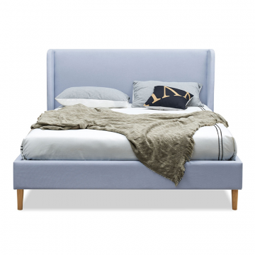 Кровать Carrera 160x200 (с подъемным механизмом), голубой