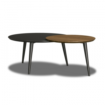 Стол журнальный Eclipse, дуб/темно-серый