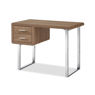 Стол письменный Poesy, орех/хром