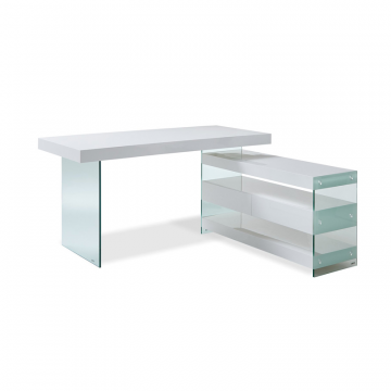 Стол письменный Attica, белый