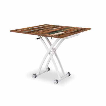 Стол-трансформер Jordan, мультиколор/белый