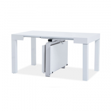 Стол раскладной Claus, белый