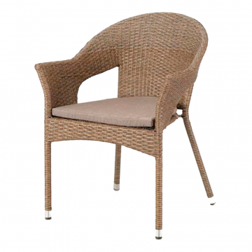 Плетеное кресло Y79B-W56 Light Brown