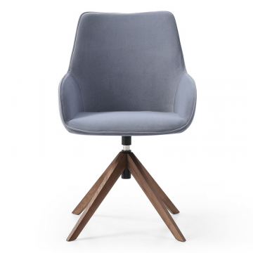 Стул Sheryl, серый/орех