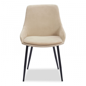 Стул Gerti, бежевый/черный