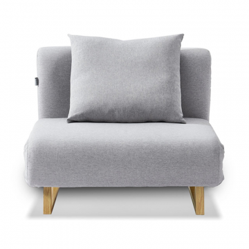 Кресло-кровать Rosy, серый/без принта