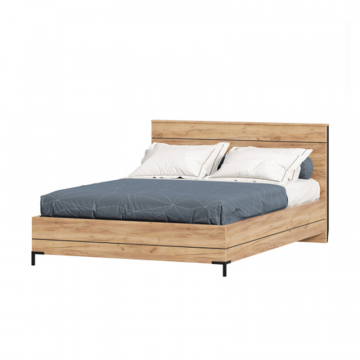 Норд Кровать полутороспальная 1400 (Дуб Золотой)