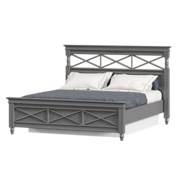 Амели Кровать двуспальная 1600 с подъемным механизмом (Оникс Серый)