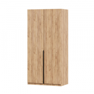 Норд Шкаф двухстворчатый (Дуб Золотой)